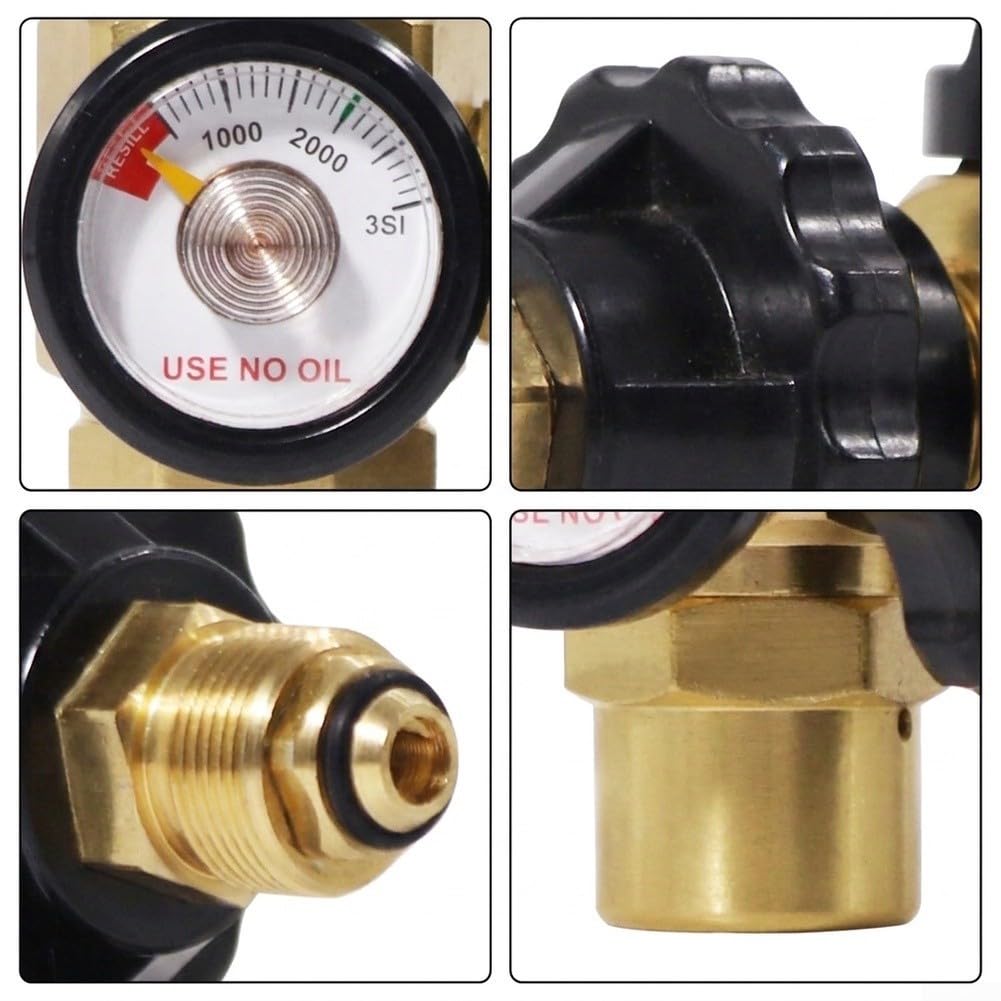 Druckregler 500 PSI Lecktest Schnellprüfung Funktion