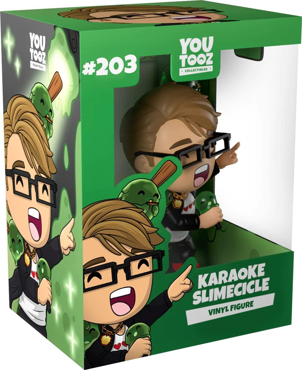 Youtooz Karaoke Slimecicle #203 4.9" inch Vinyl Figure, Collectible Limited Edition Figure from The Gaming Collection