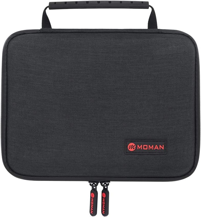 Moman Carrying Bag for 7 inch Camera Field Monitor, Carrying Case for Feelworld FW703 T7 FW759 FW760 F7 FW759P FW74K A737 FH7 NW759 NW760 NW74k Lilliput A7S and other 7 Inch DSLR Monitors