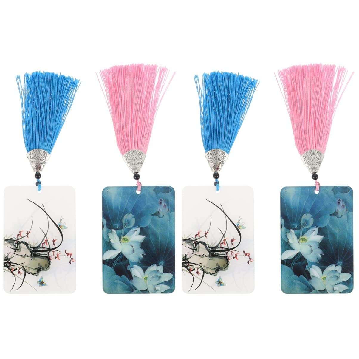 Milisten 4pcs Guzheng Acrylic Accessory Storage Board Practical Nail Pick Holder with Unique Patterns for Organizing Guzheng Guitar and Pipa Picks Durable and Elegant Design
