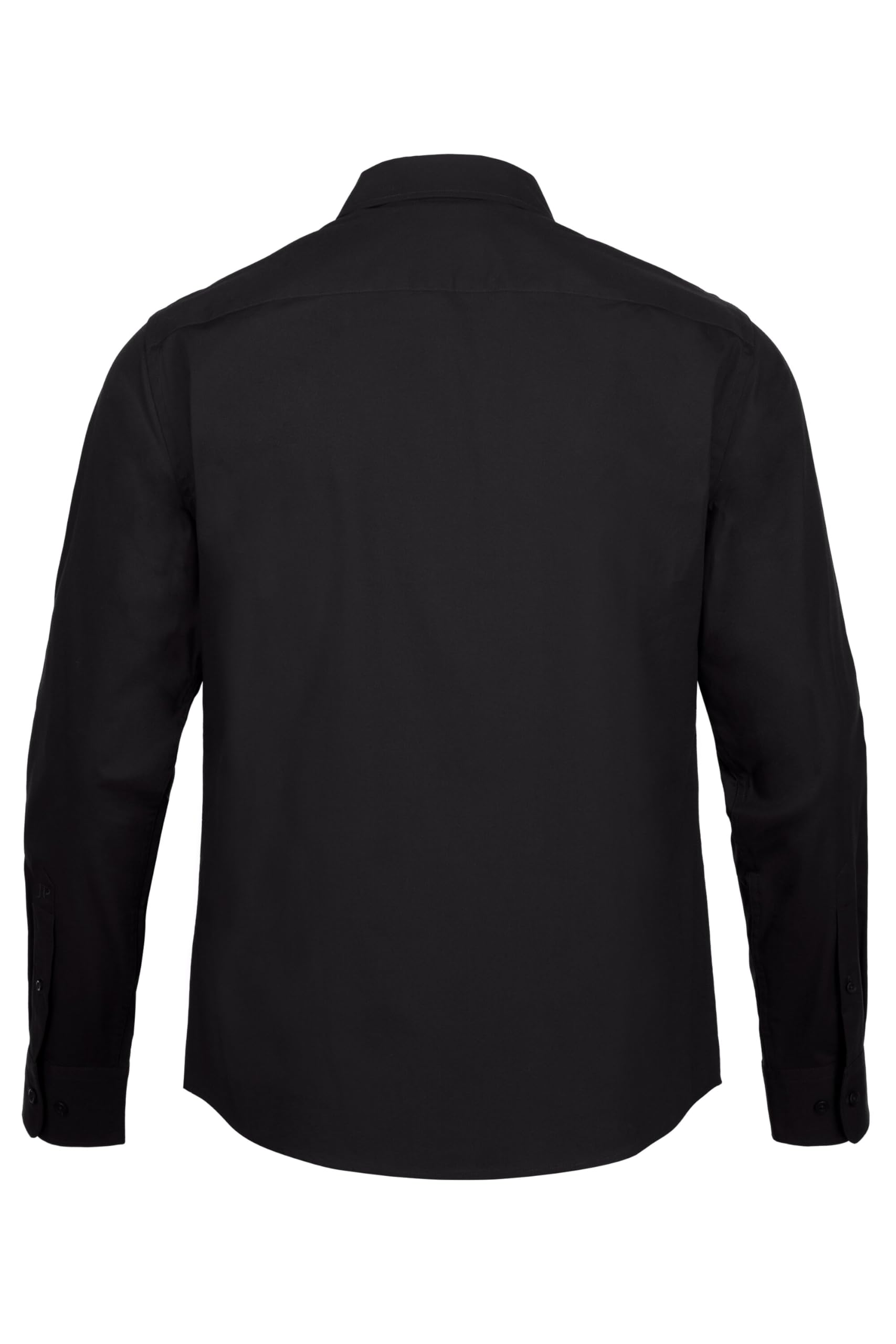 JP 1880 Męska, duże rozmiary, ponadgabarytowa, rozmiar L-8XL, JP1880, FlexNAMIC®, kołnierz kent, nowoczesny krój basic, do 7 XL 808727, czarny, 4XL