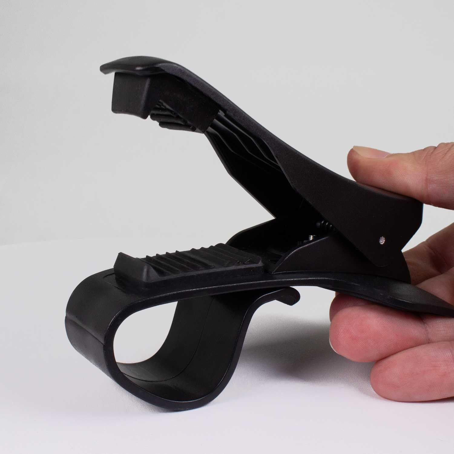 Ociodual Pinza Soporte de Salpicadero de Coche para Movil Universal Car Mount Clip Negro, schwarz - Image 3