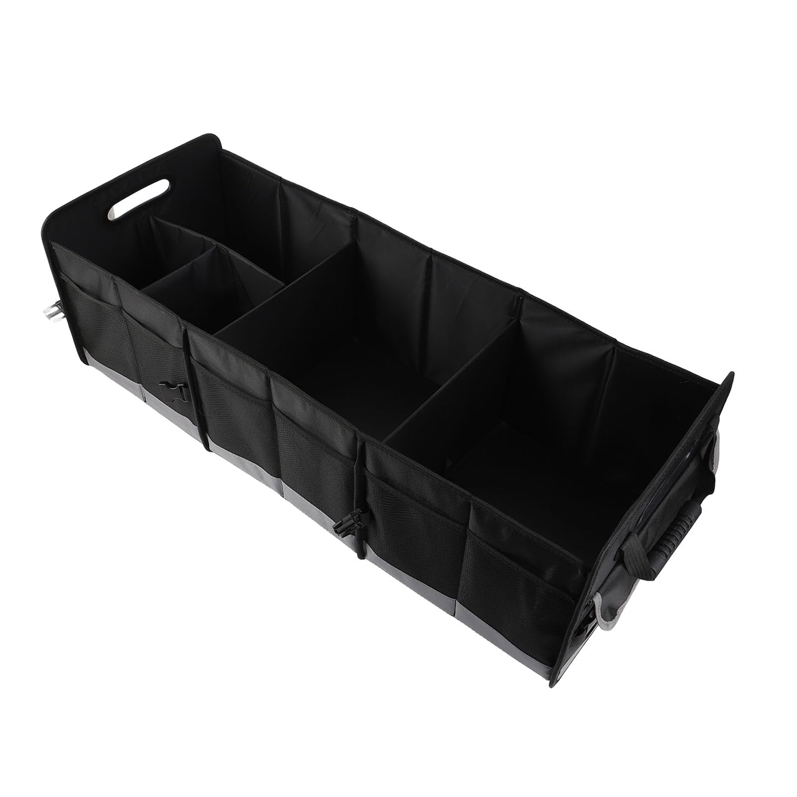 Cryfokt Pudełko do Przechowywania w Bagażniku Samochodu 95L Wodoodporny Przenośny Składany Organizer do Podróży Camping 35,43x13,78x11,81 Cala