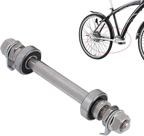 Miniatura 2 de TOPINCN Eje del cubo de la rueda trasera delantera, eje del cubo de la rueda Ultraligero Amplia Aplicación Fácil Desmontar Metal para Reparar Tienda