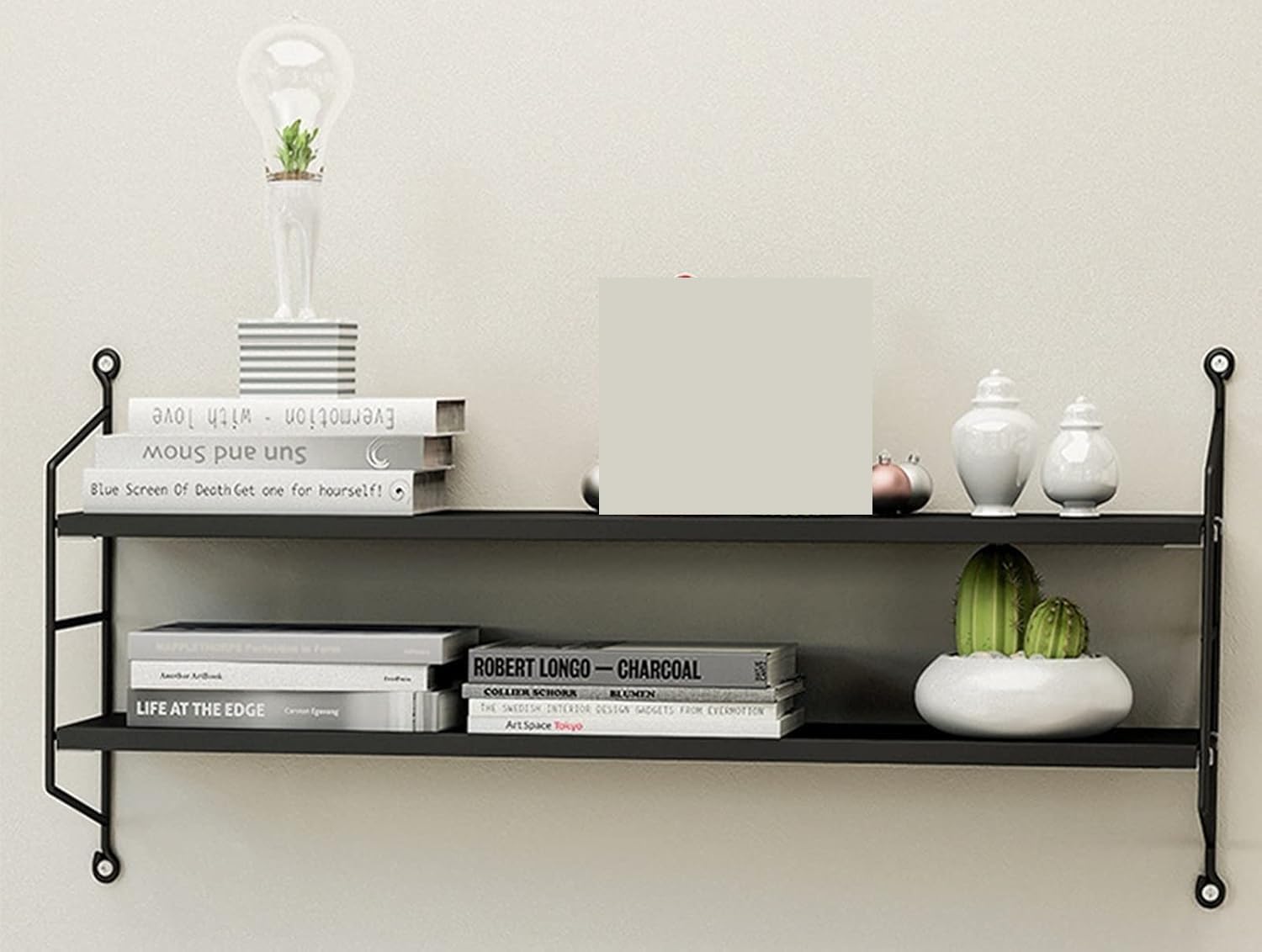 PULaif Floating Shelves for Wall, Natural Paulownia Wood Wall Shelf Bookshelf Multicolor(Wood Color)