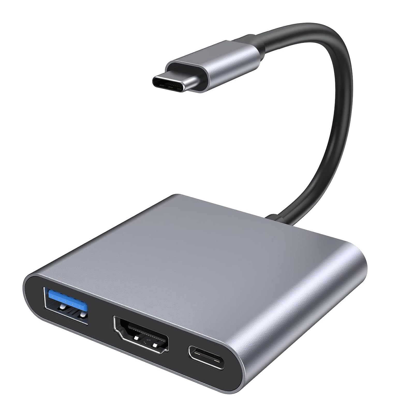 [MFi Certified] USB C to HDMI 4K@60Hz Adapter for iPhone 17/16/15 to TV, Sync Screen Apple HDMI Digital AV Converter with 100W PD & USB 3.1 Port for MacBook Pro/Air iPad Pro Samsung Pixel-picture-17