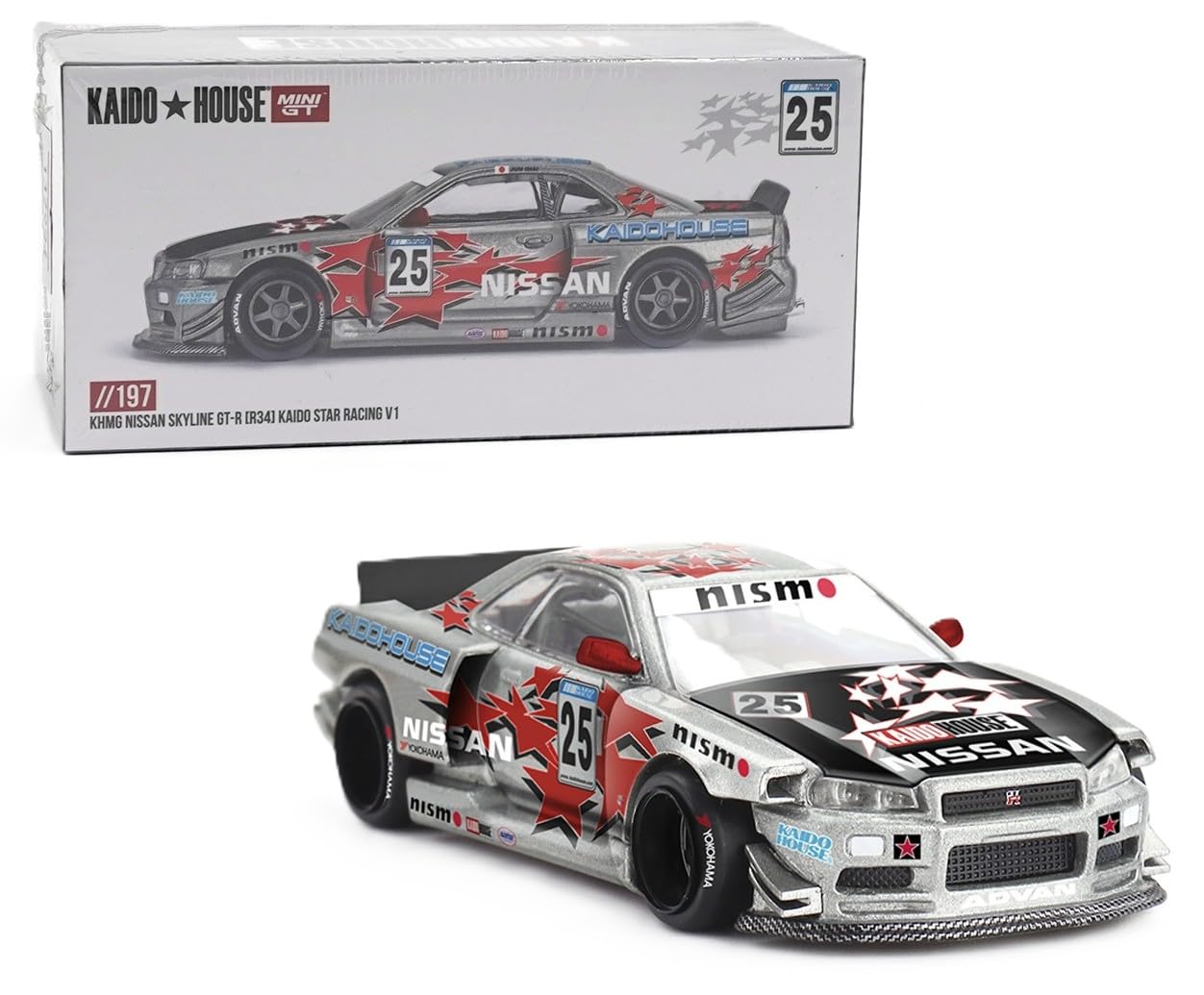 Diecast Car Model Compatible with Kaido House x Mini GT 1:64