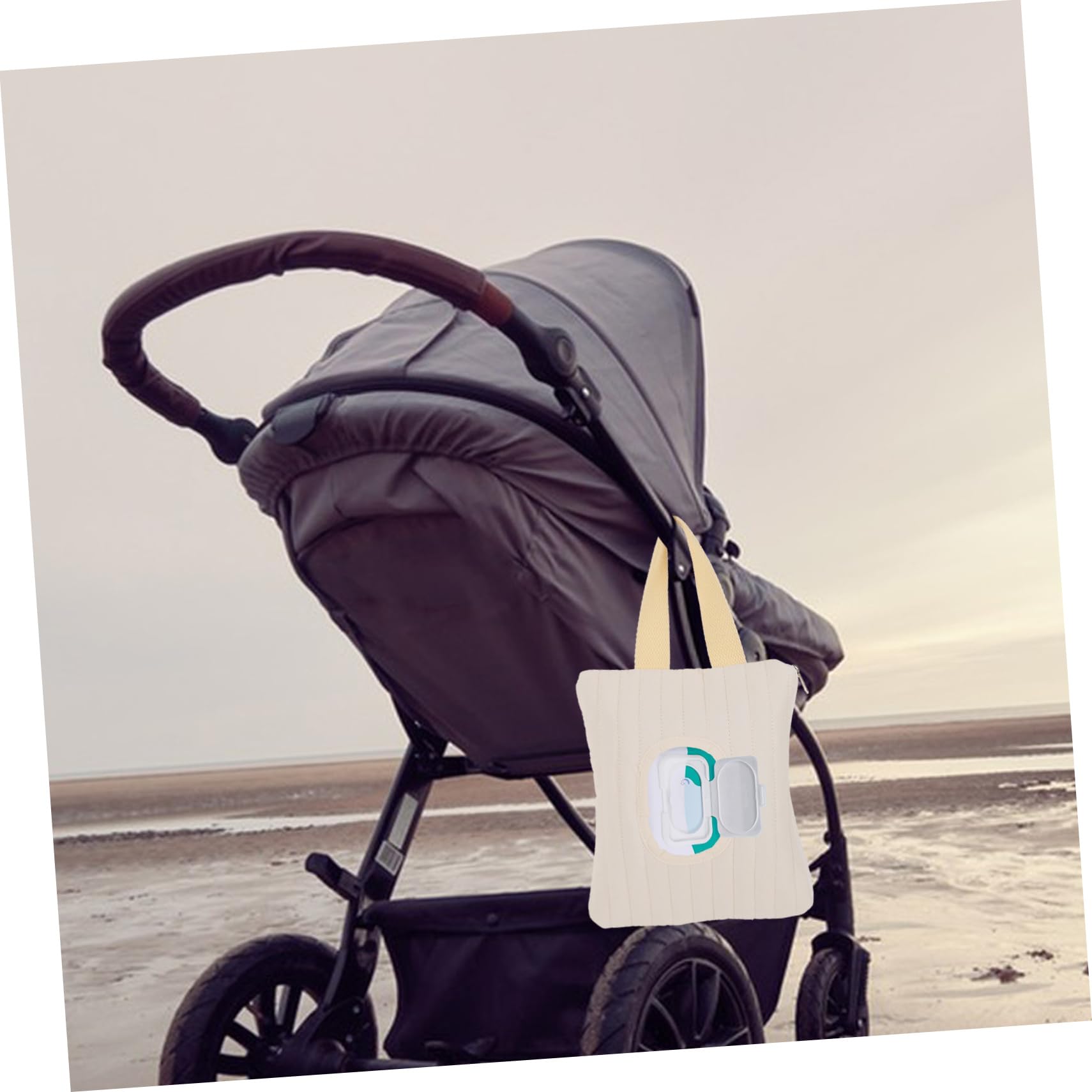 Yardwe Wet Bag for Swimsuit Car Tissue Pouch Baby Wipes Carrying Bag Reusable Pouch Container