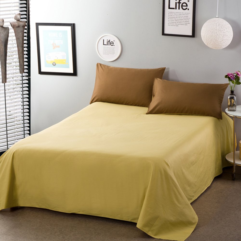 Draps en coton 160x230cm idéals pour rafraîchir la chambre d'amis