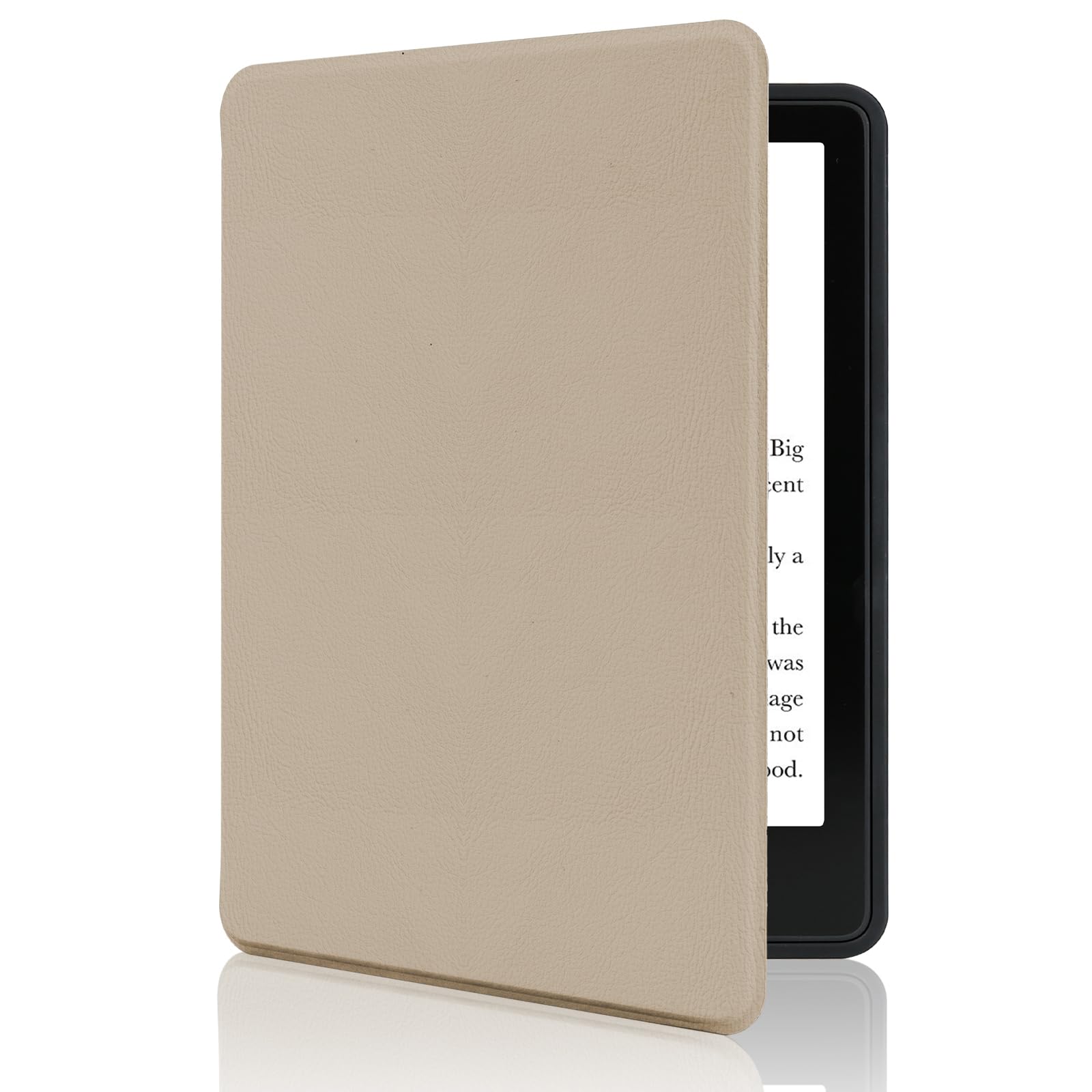 MOROCK Slim Case for Kindle Paperwhite 11th Generation(2021 Release,Model NO.M2L3EK),Fits 6.8" Amazon Kindle Paperwhite Signature Edition, Lightweight PU Leather Cover,Oat Coffee