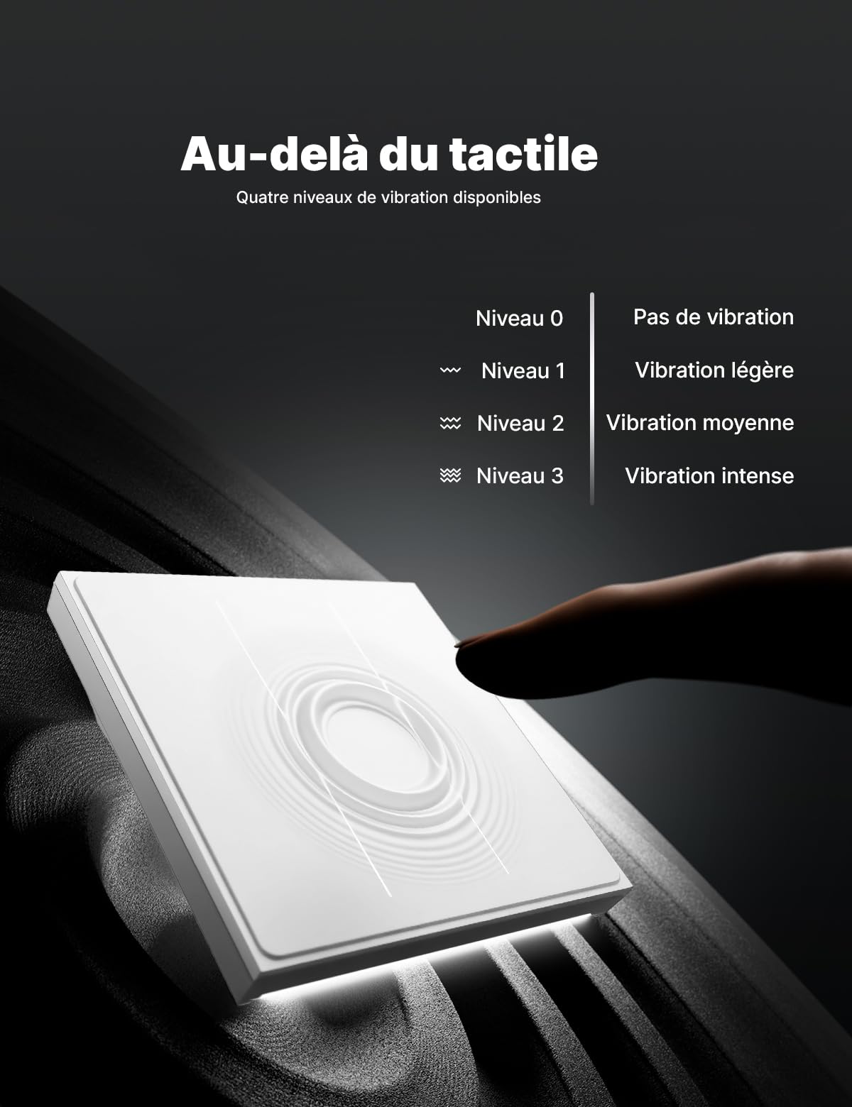 MOES Interrupteur Intelligent Zigbee Encastré 3 Gang | 1 voie, mémoire après coupure, requiert un fil neutre, compatible Alexa et Google Home