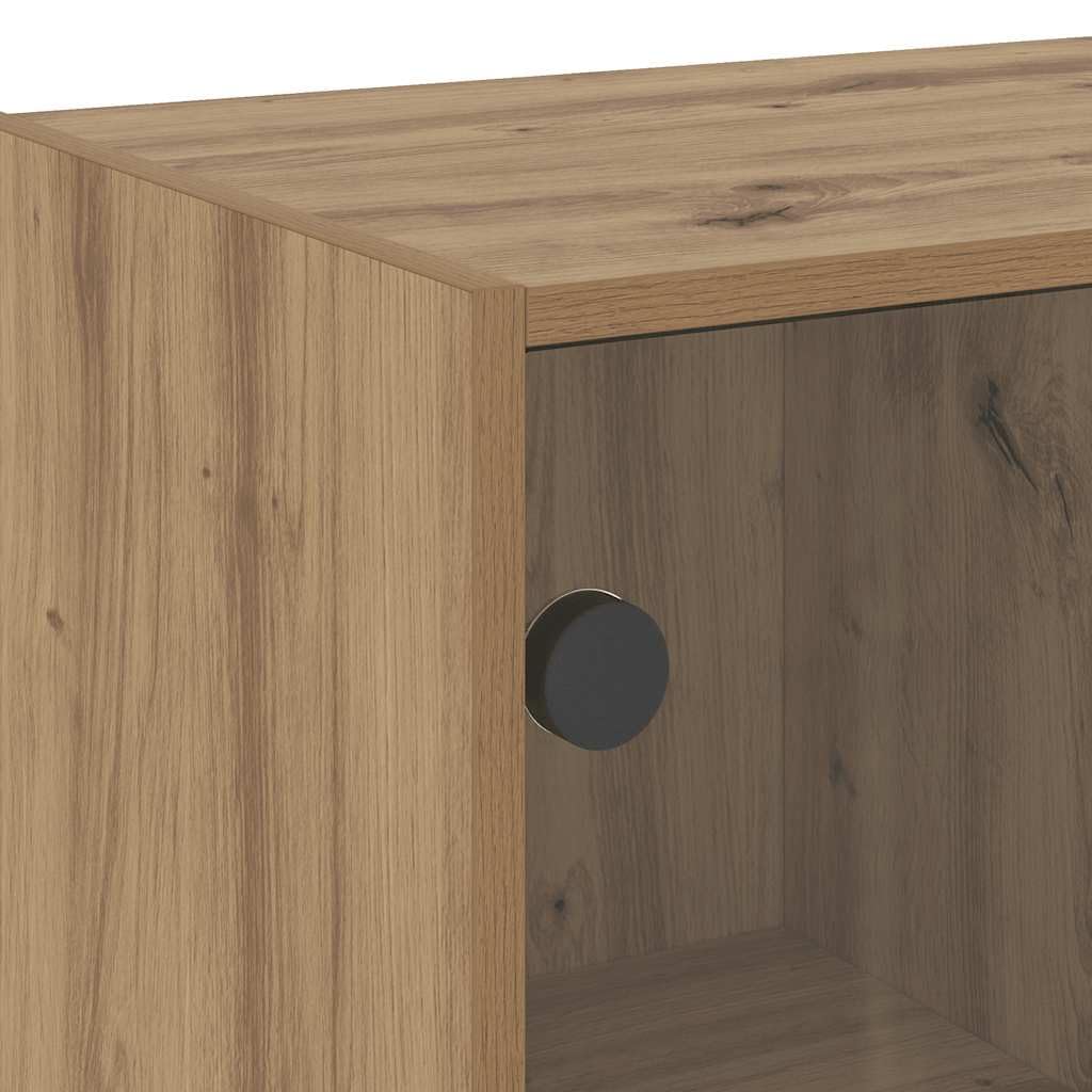vidaXL Buffet chêne Artisanal 102x37x75,5 cm Bois d'ingénierie