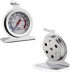 Termômetro Culinário para Forno Gás Elétrico Industrial ETC Aço Inox 300°C