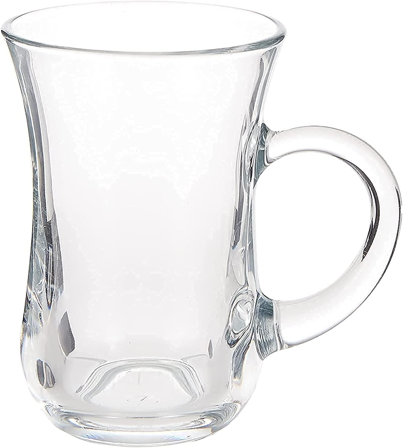 Pasabahce Aida Large Turkish Tea Glasses Set - 6 Pack
