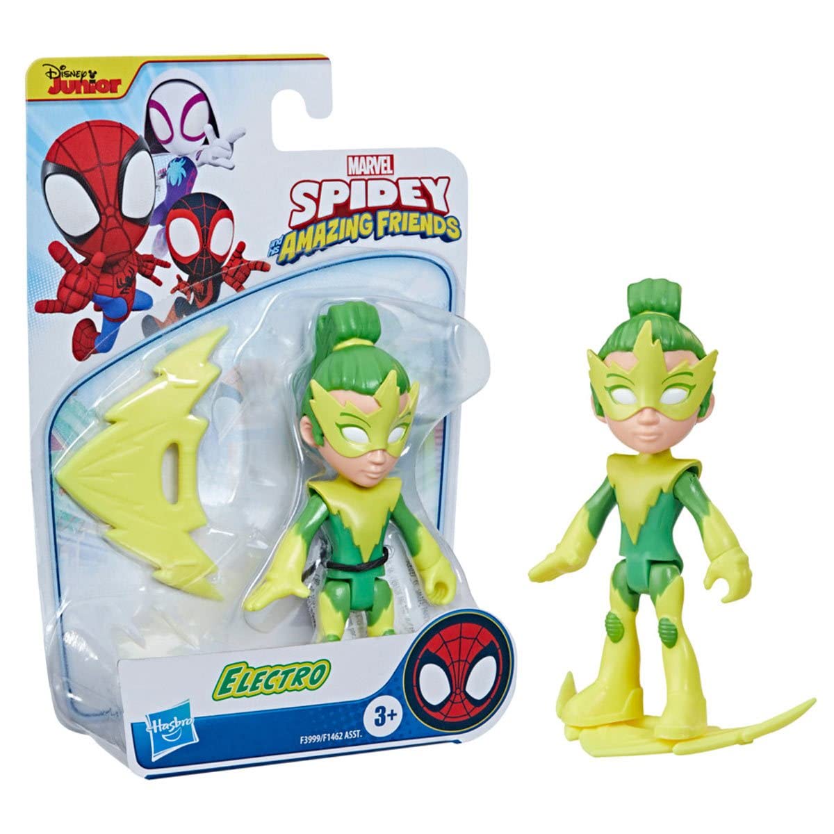 Hasbro Spidey and His Amazing Friends F3999 10 cm Electro + Lightning Bolt Action Figure