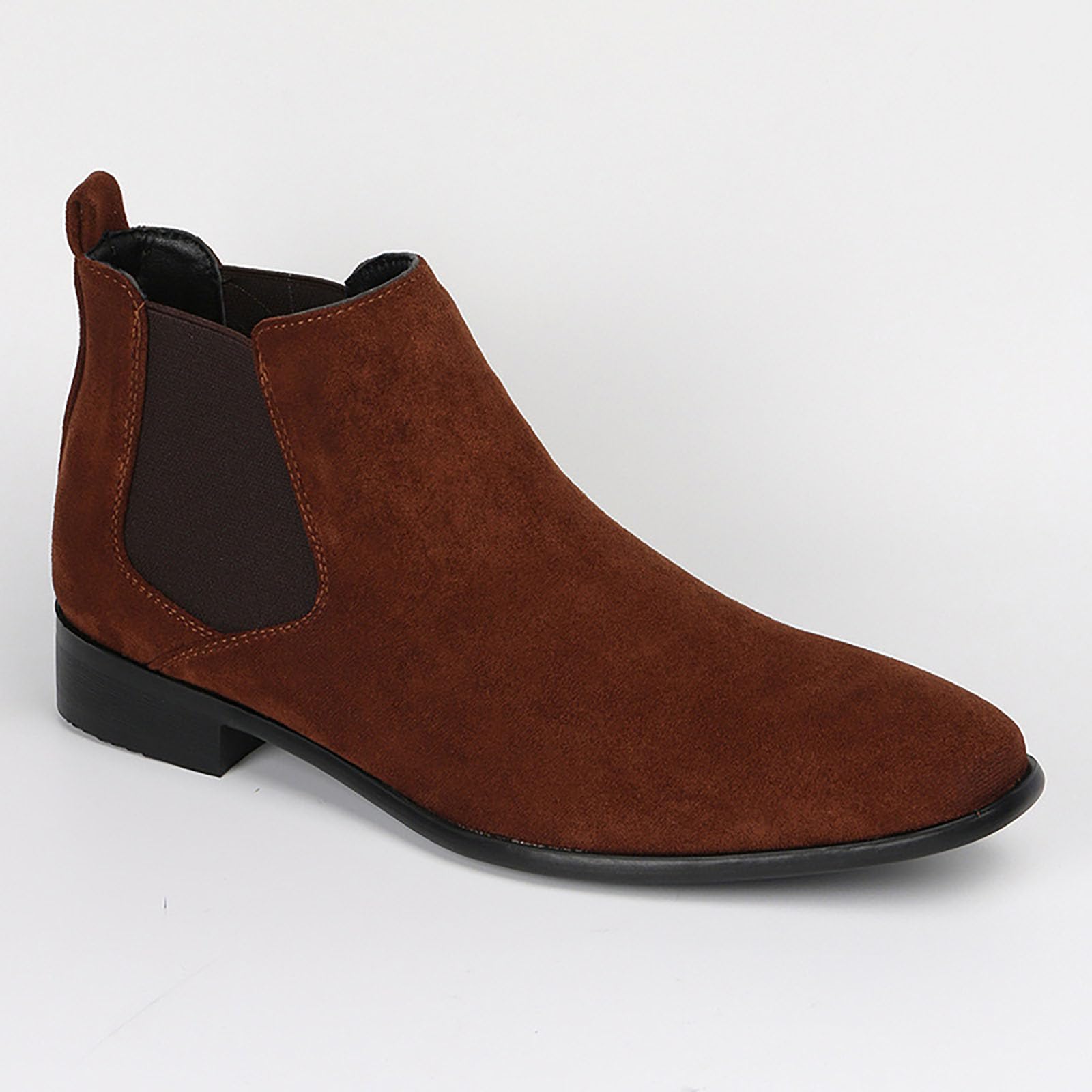 Botas Chelsea para Hombre Botas De Vestir Informales De Gamuza Botines Oxford Cómodos para Hombre