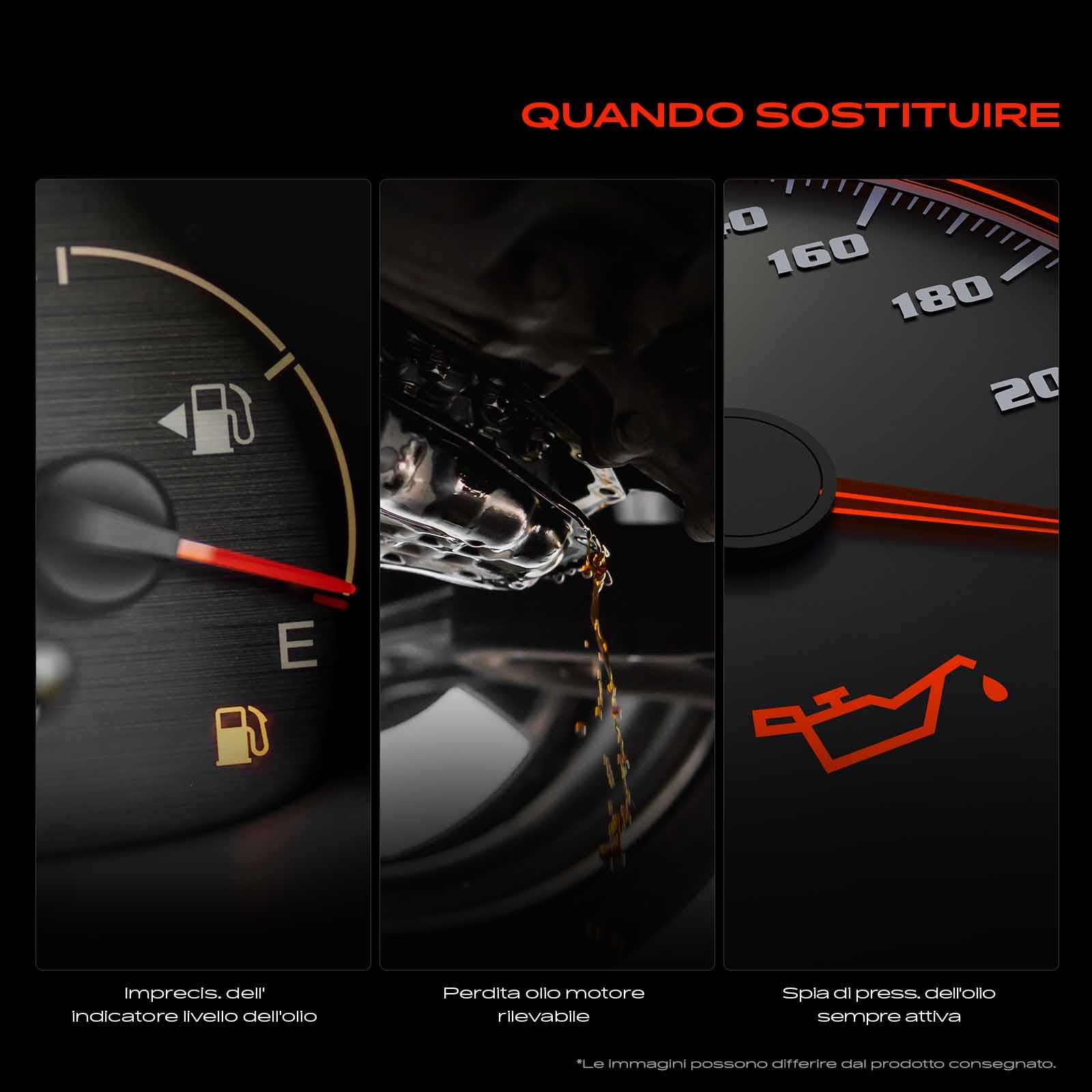 Frankberg Sensore livello olio 3-Poli Compatibile con Classe A W169 A 160 CDi A 180 CDi A 200 CDi Classe A W168 A 140 A 160 A 160 CDi A 170 CDi A 190 A 210 Vaneo 414 1.7 CDi 1.6 1.9 A6409050000
