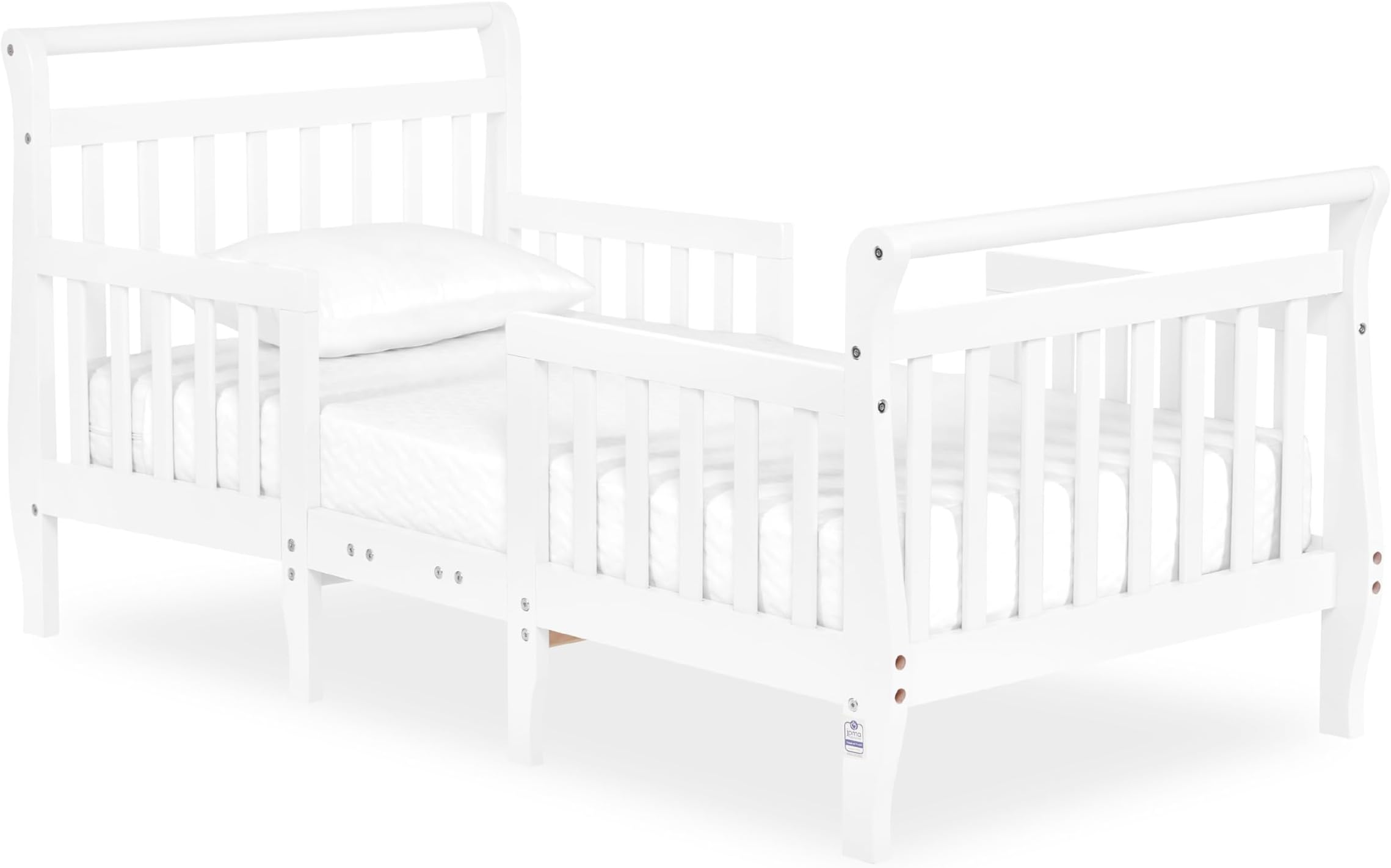 DaVinci Sleigh Toddler Bed in Espresso Da Vinci Toddler