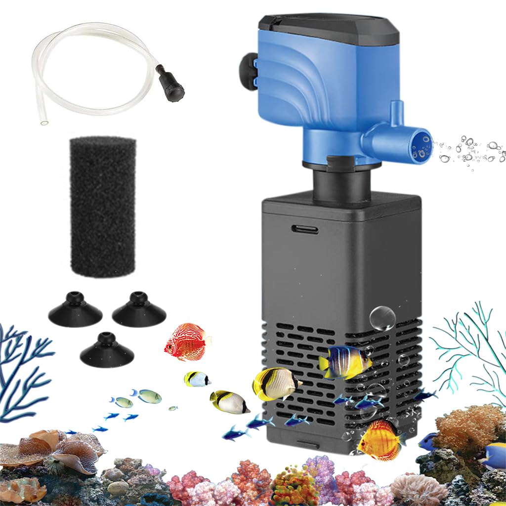See full amazon price history chart for Qpets® Aquarium Filter, Quiet Fish Tank Aquarium Filter, Efficient 6W Motor & Biological Filtration Sponge Aquarium Filter with Wall Mount Suction Cups for Small Medium Betta Fish Tanks Qpets® Aquarium Filter, Quiet Fish Tank Aquarium Filter, Efficient 6W Motor & Biological Filtration Sponge Aquarium Filter with Wall Mount Suction Cups for Small Medium Betta Fish Tanks (B0DG2WGGF2) Amazon Price History, Amazon Price Tracker
