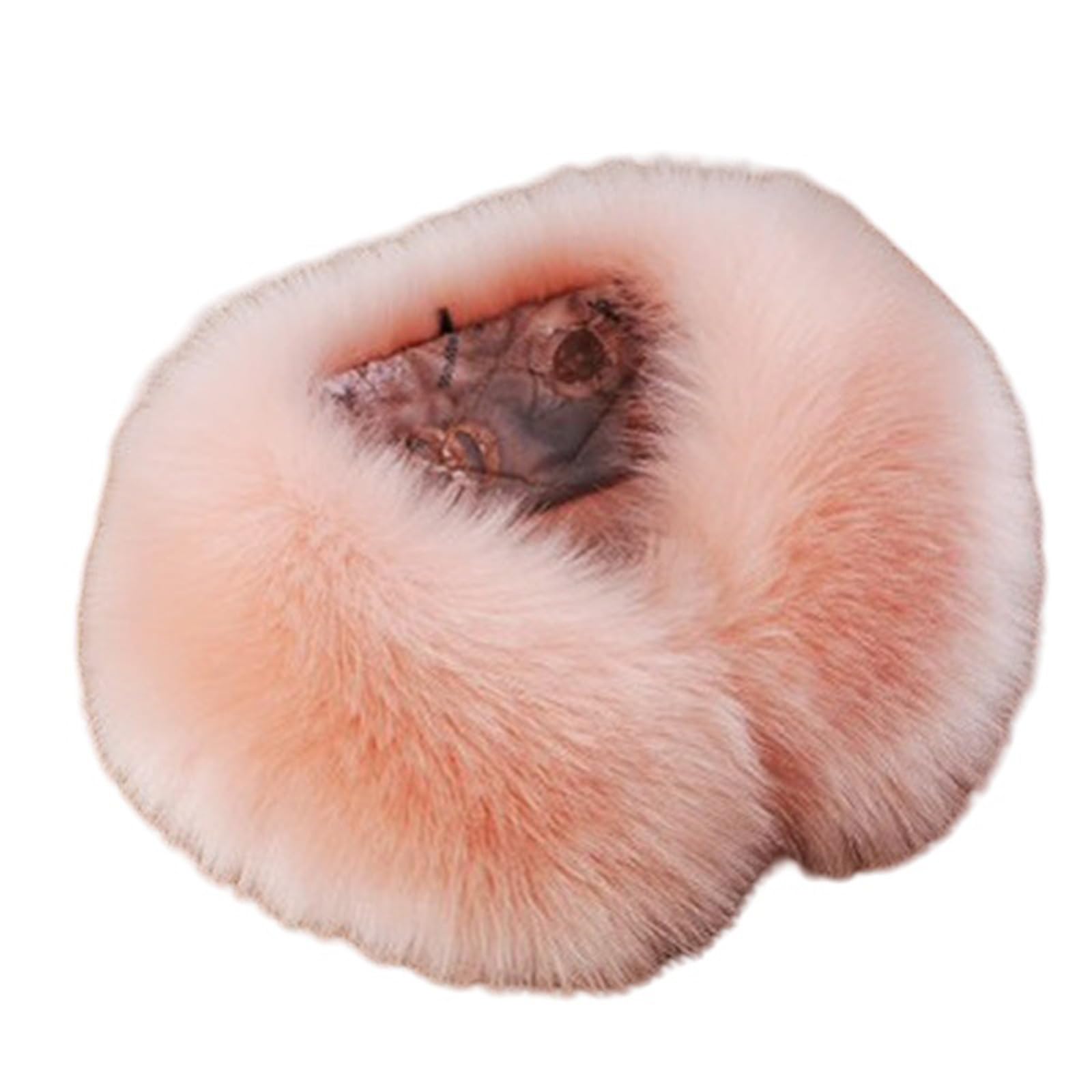 MICFENY Winter Warmth Artificial Furs Scarf Lightweight Friendly Neck Wrap Stylish Winter Neck Warmer For Outdoor Activities