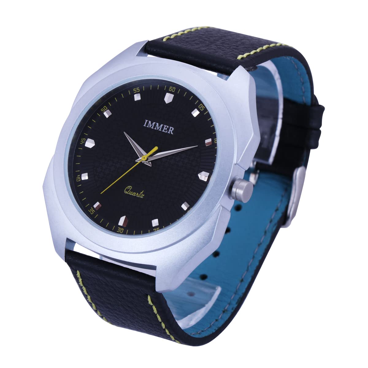 IMMER WATCHESImmer Alexander Midnight Black Analog Watch for Men (IMHE007)