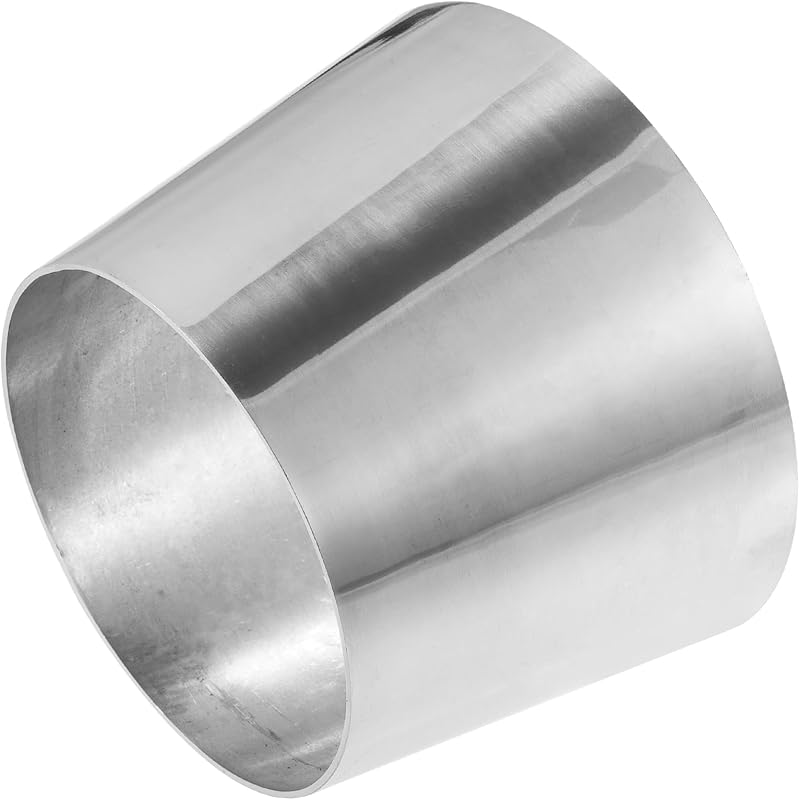 Curva cotovelo para tubo de escapamento X AUTOHAUX em aço inoxidável SS304 – 10,2 cm para 12,7 cm, 1 unidade
