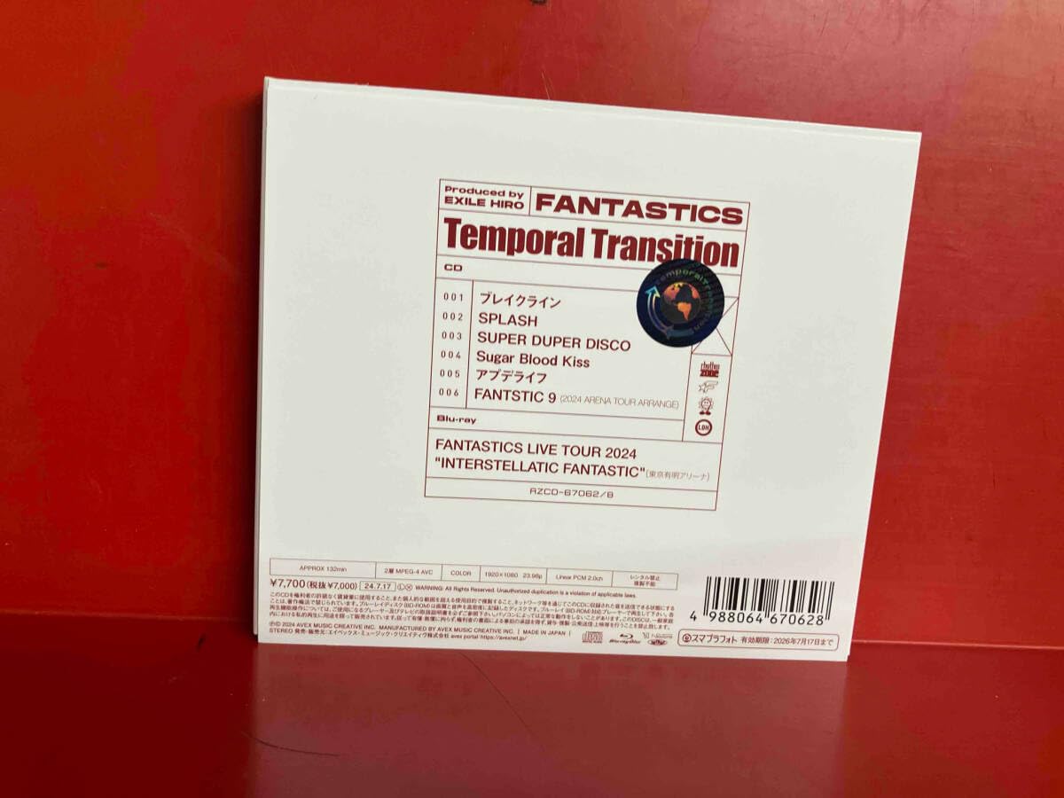 Amazon.co.jp: FANTASTICS from EXILE TRIBE CD Temporal