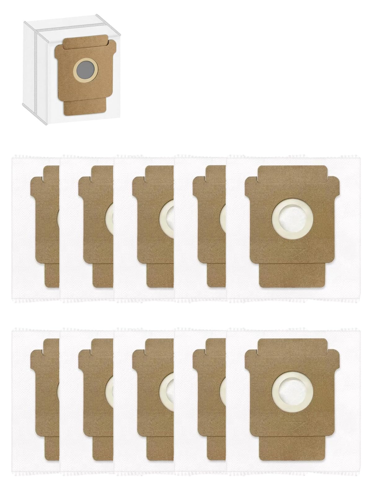 Amazon.com: 10 Pack Replacement Dust Bag for iRobot Roomba Plus
