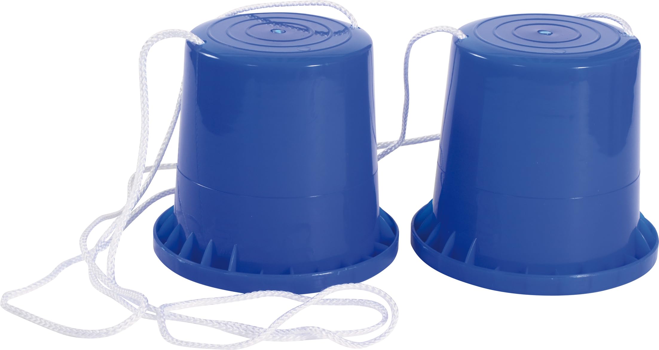 Lot de 4 paires d'échasses robustes pour enfants - Pour l'équilibre et la coordination - Charge maximale : 75 kg - Pour l'intérieur et l'extérieur