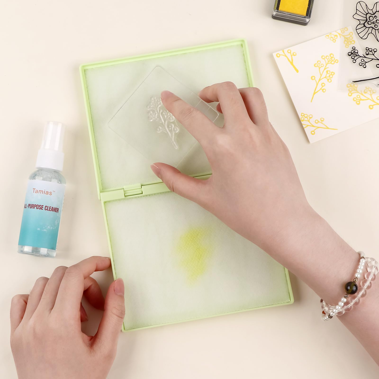Stamp Cleaning Pad - Dual-Sided for Perfect Stamps -5