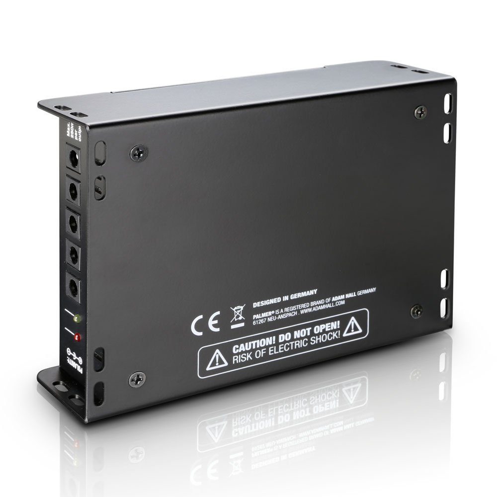 Palmer PWT 05 MK 2 - Alimentatore universale da 9 V per pedaliere a 5 uscite