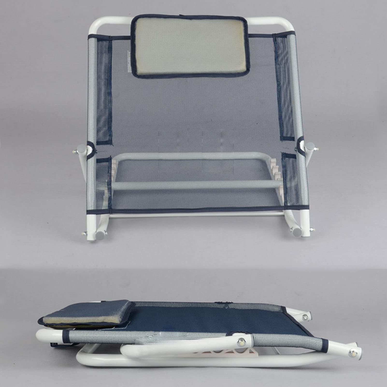 Ángulo ajustable para viajes en la playa Respaldo para la espalda Tejido para la cama Respaldo para la espalda Respaldo portátil para abdominales para el cuello ortopédico, la cabeza y el apoyo lumb