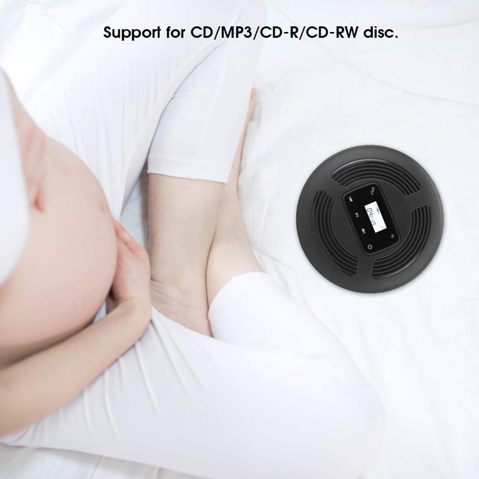 DAUERHAFT Reproductor Dispositivo de reproducción de CD Transmisión sin pérdidas, para Disco CD / MP3 / CD ‑ R/CD ‑ RW