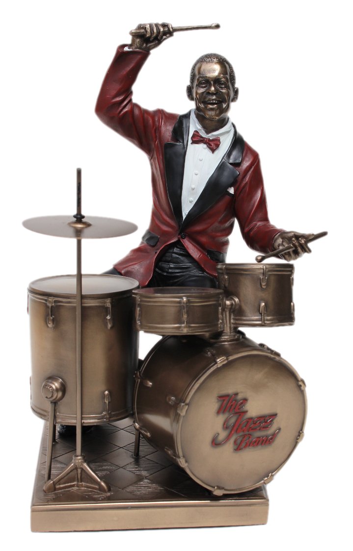 Schlagzeuger Figur Drummer Schlagzeug Jazzmusiker