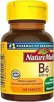 Vista 2 de Nature Made Vitamina B-6 100 mg comprimidos 100 ea (paquete de 4)