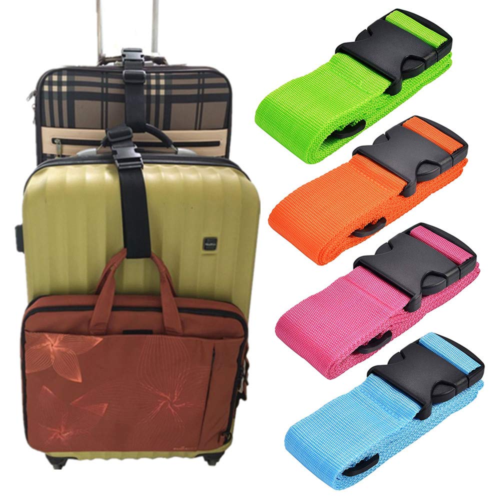 Add A Bag Luggage Strap Accessories for Travel Suitcase Belt Adjustable Connector Stacker