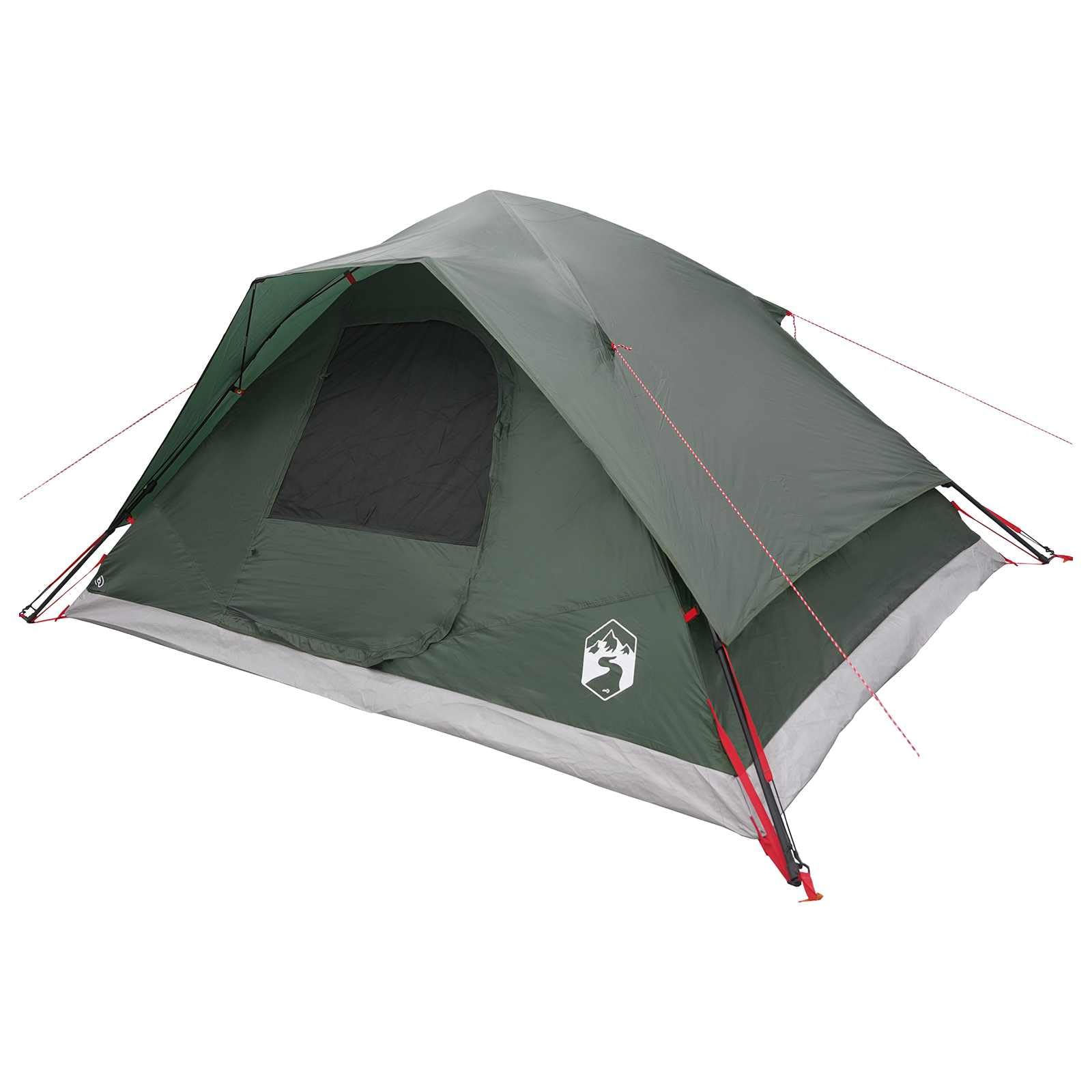 Mangloder Sofort Zelt Grün x x Polyester Stahl Campingzelt Wandern Trekkingzelt Kuppelzelt für Outdoor Festivals Strand und Garten, leicht, wasserdicht, kompakt