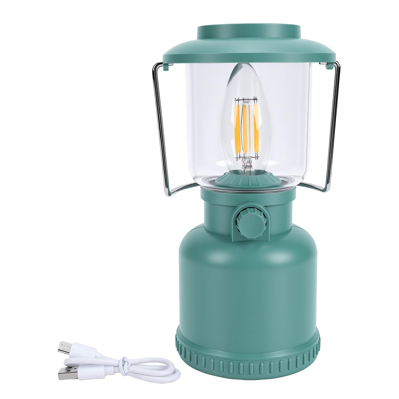 Lanterna da Campeggio a LED, Portatile Vintage Appesa, 400LM
