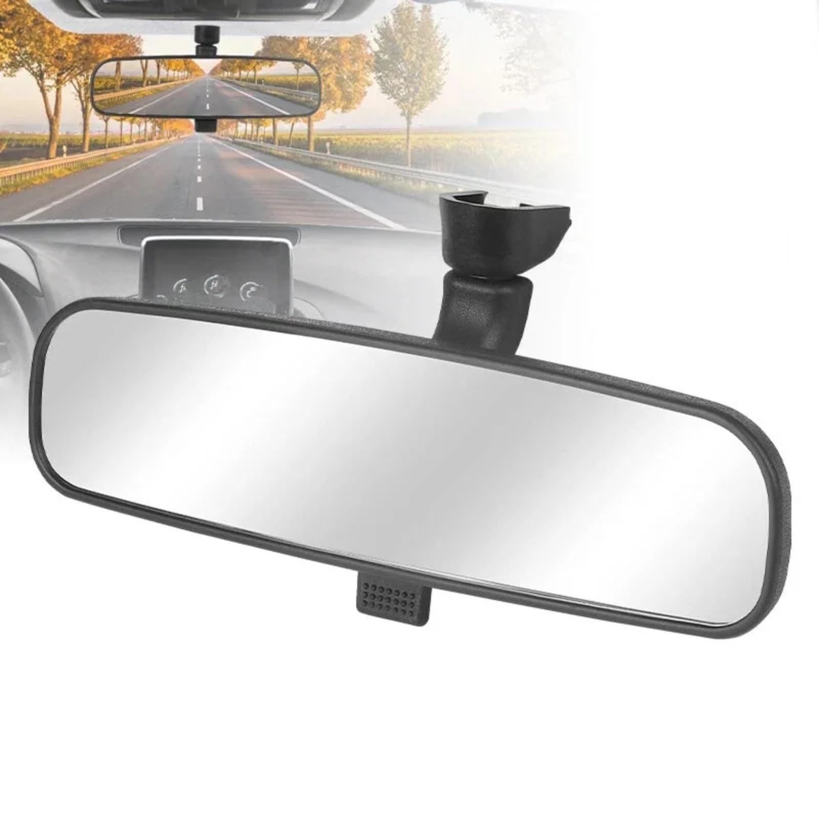 Compatibile Con Mazda 2 DE 2007 2008 2009 2010 2011 2012 2013 2014 Specchio Centrale Retrovisore Posteriore Regolabile Interno Interno DG8069220A