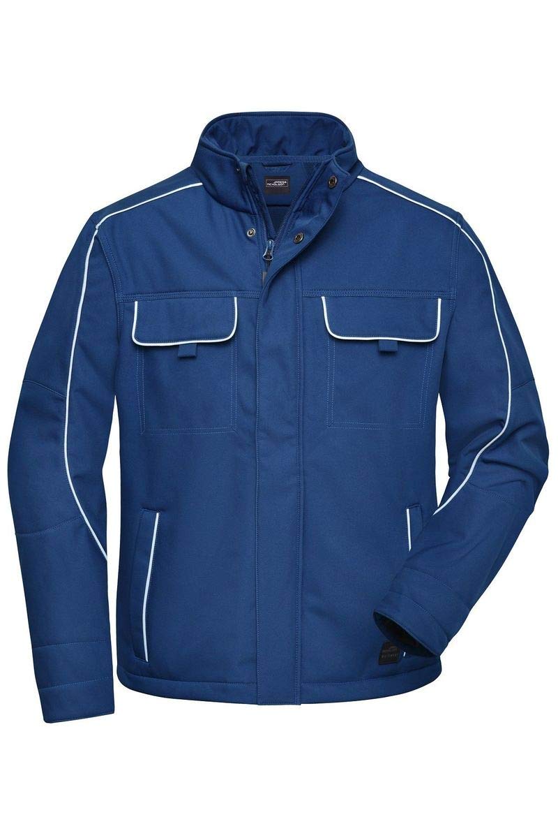 Veste de travail softshell mixte JN884 pour artisan et chantier