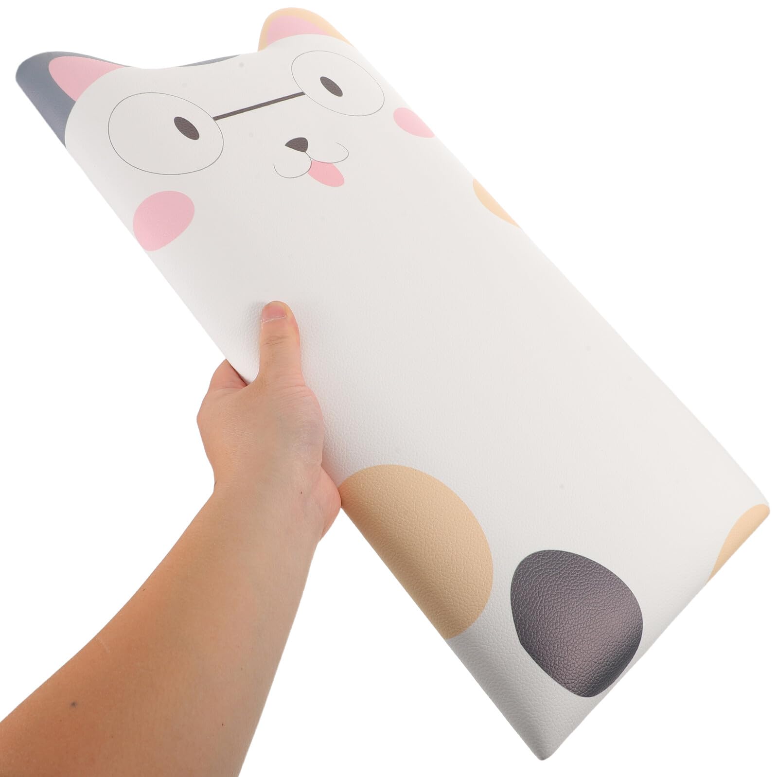 Pegatinas de Pared Anticolisión para Bebés 2 Piezas 25x50x3 Cm, Autoadhesivas, Suaves de Piel Sintética para Habitación Infantil, Decoración Segura para Dormitorio y Sala de