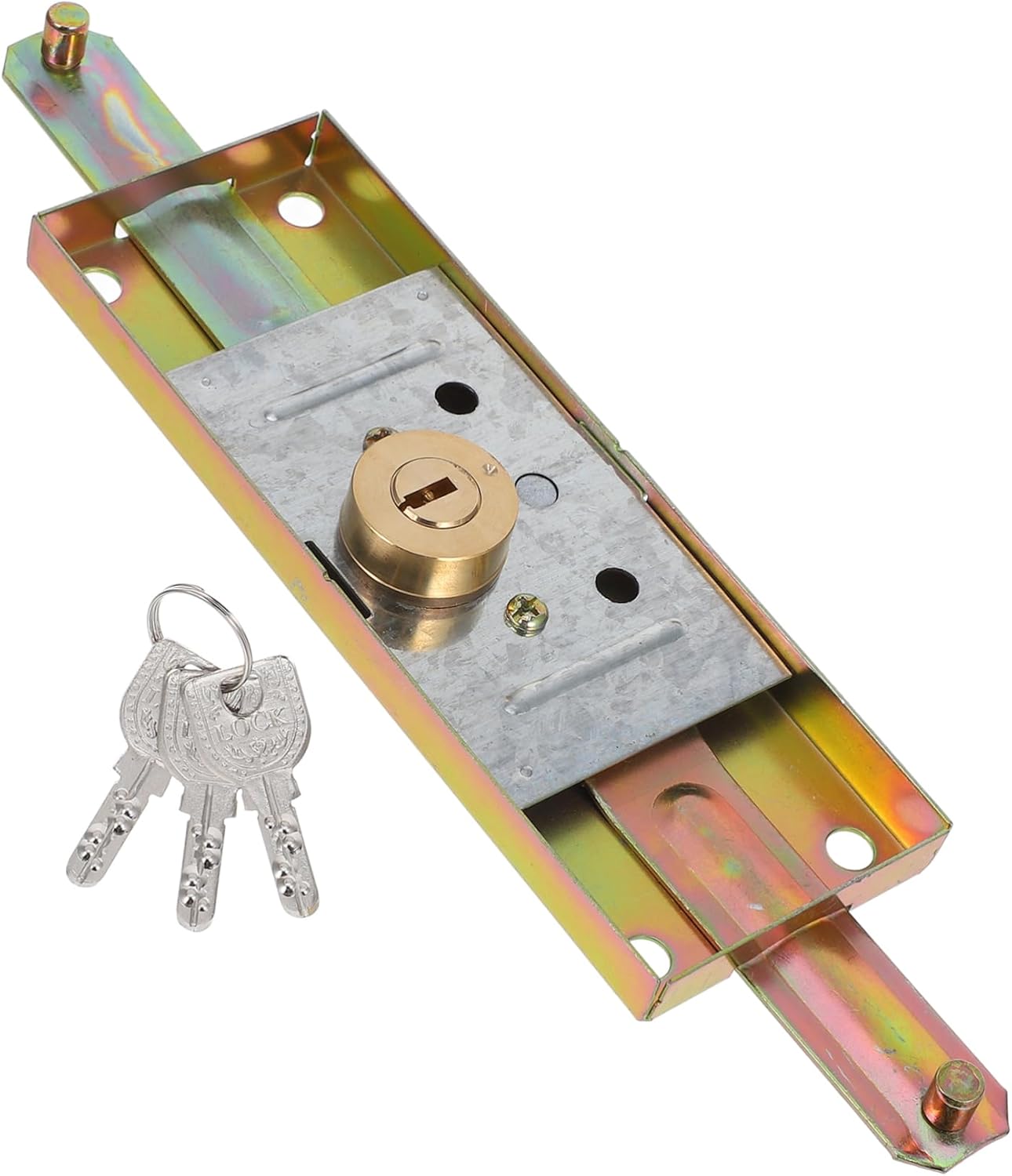 Veemoon 5pcs Commercial Grade Sliding Door Lock Key Theft Design for Garage and Patio Doors Easy to Install Included Hardware Kit Secure Your Space