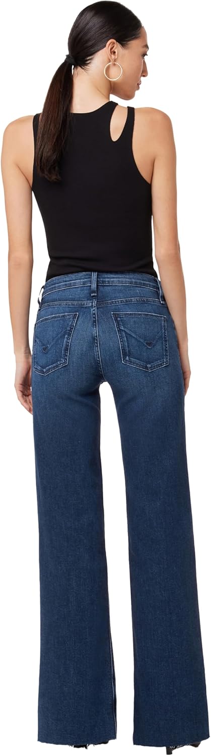 Hudson Womens Rosie High Rise Wide Leg Jean - Image 7