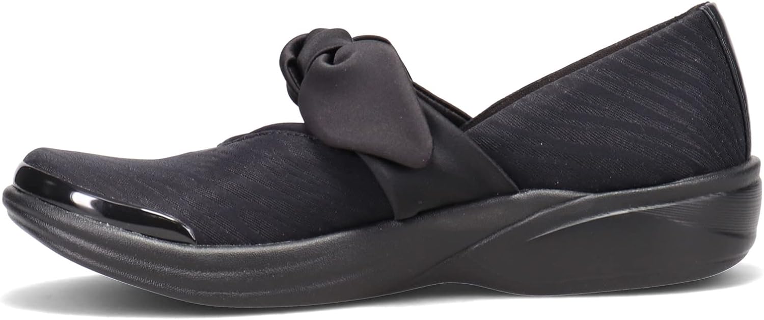 BZees Womens Playful Sneaker Black 8 M