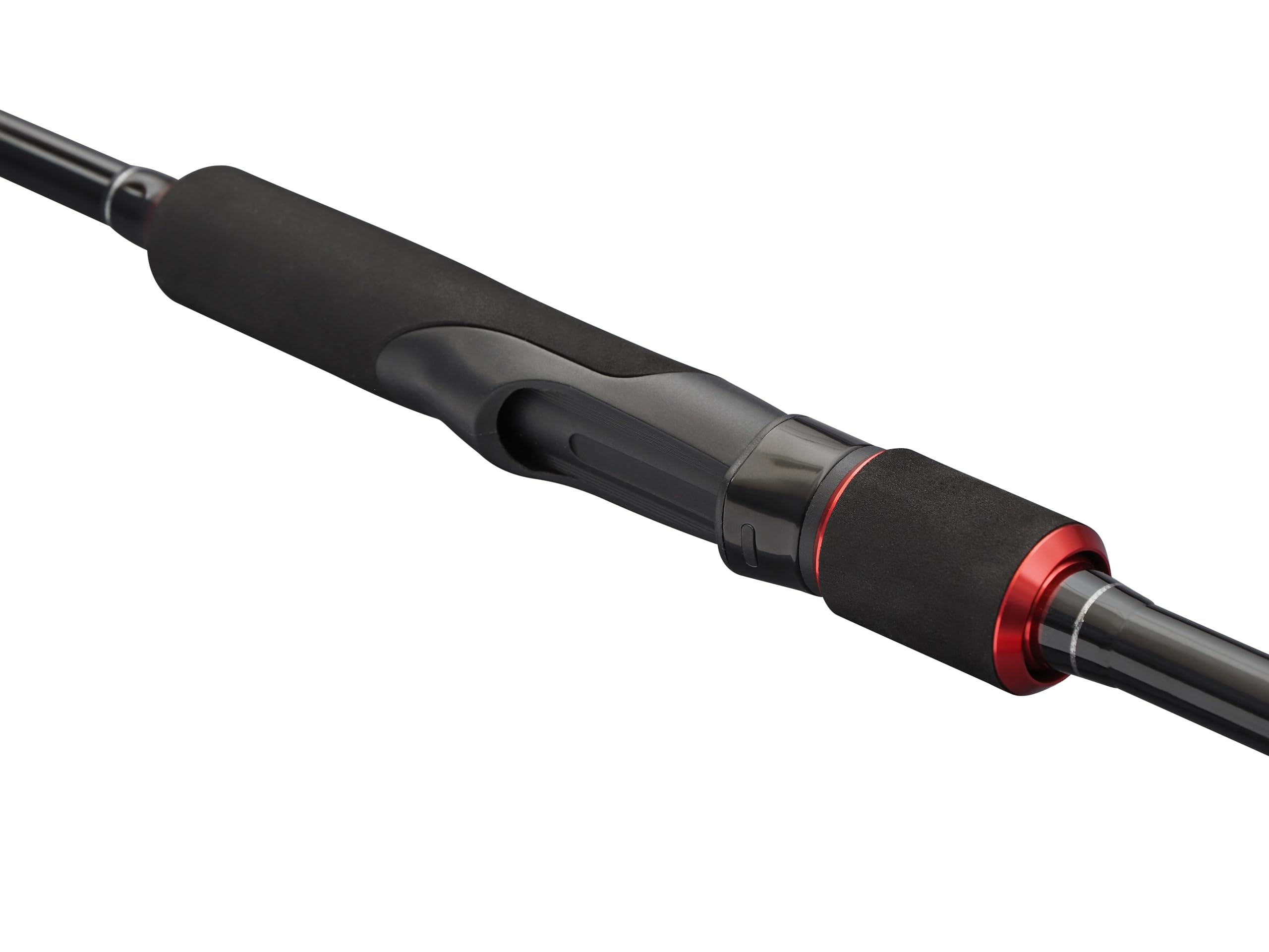 Abu Garcia Black Max Spinning Combo, Süßwasserangler Angelrute Rolle Hecht Zander, Starkes Leichtgewicht vielseitig einsetzbar, schwarz, mäßig schnelle Rute, Mehrere Größen