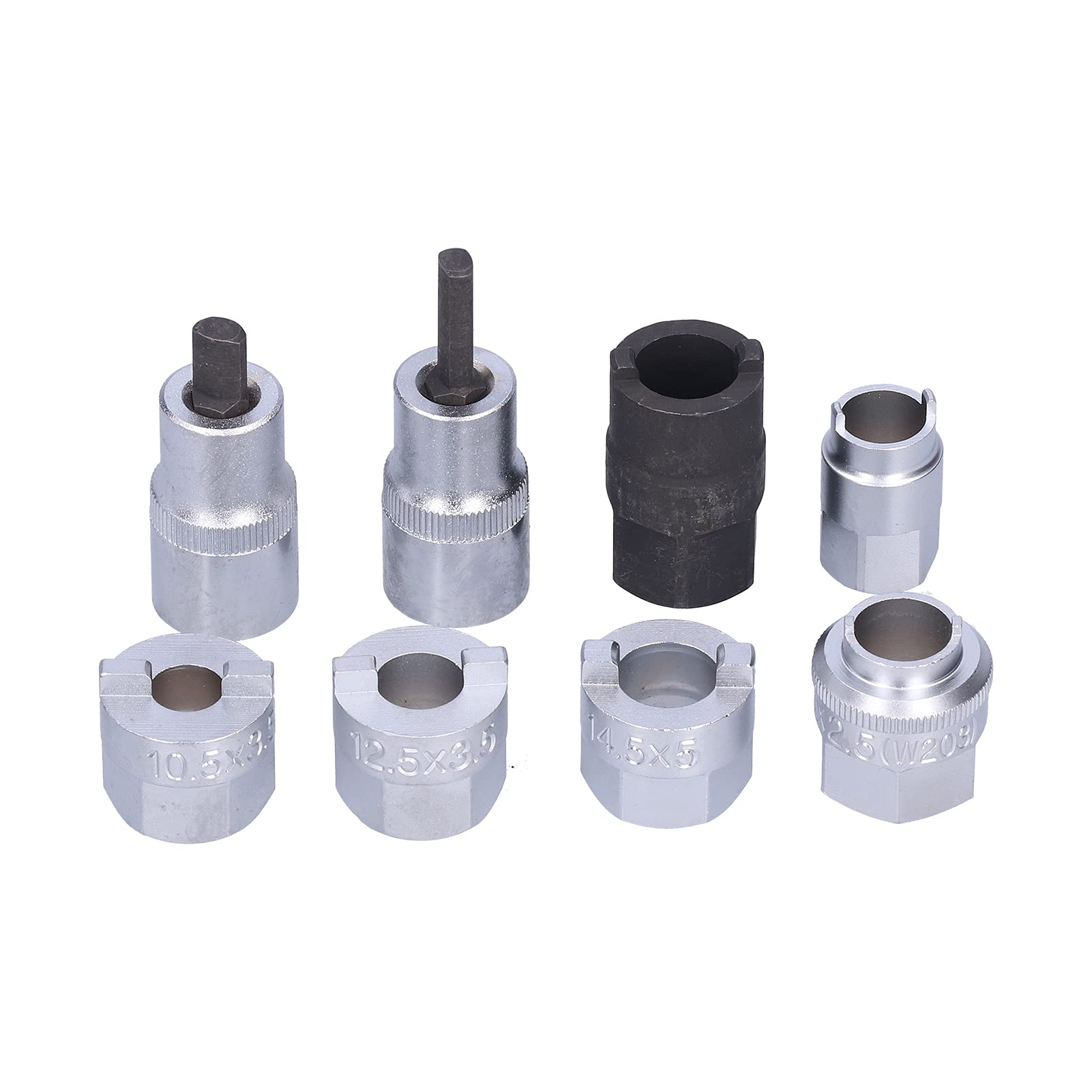 8PCS Puntal Tuerca Socket Suspensión Socket Llave Kits de reparación de automóviles para taller de reparación de automóviles