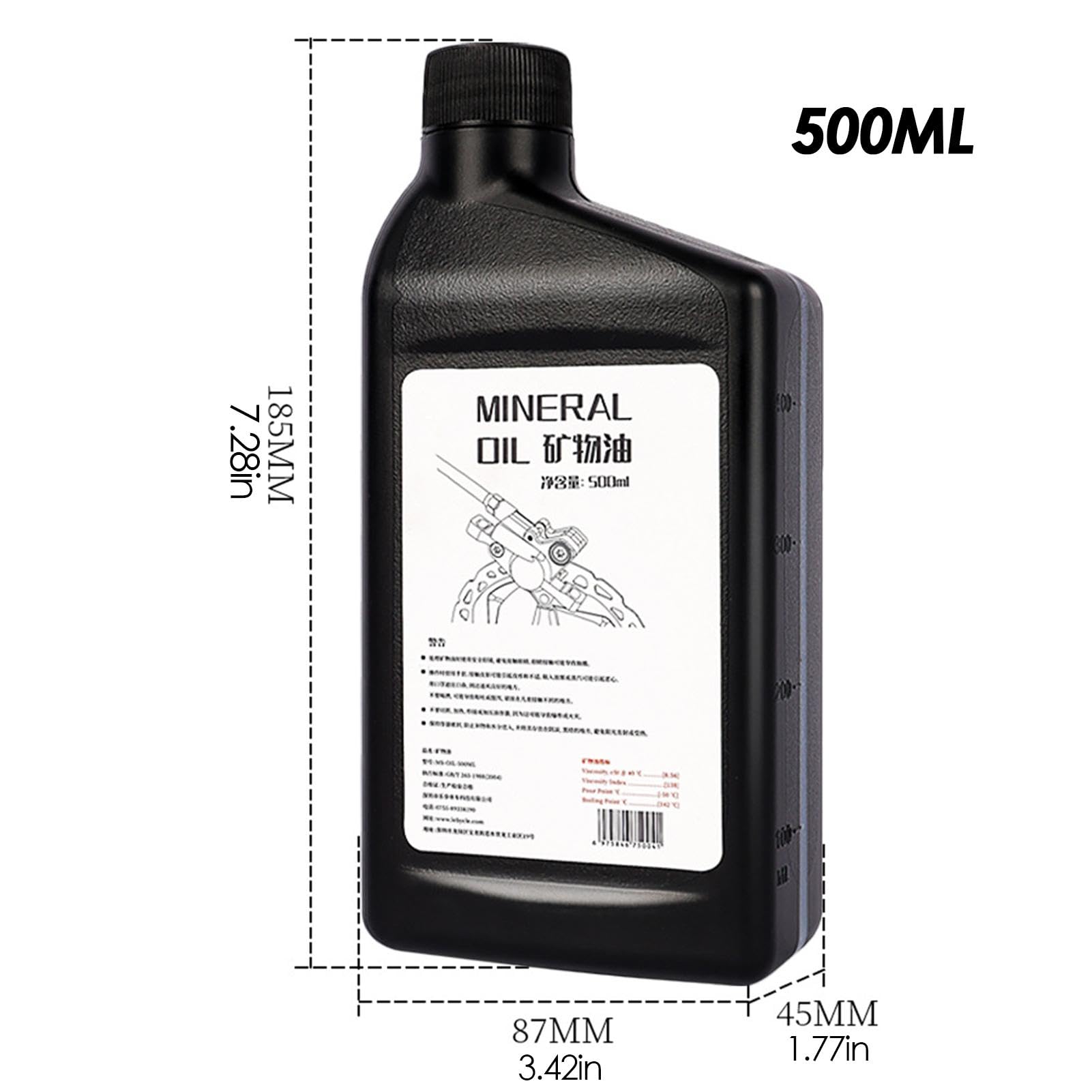 Amazon.co.jp: ブレーキオイル | 500ml ブレーキオイル液 | 高性能油圧
