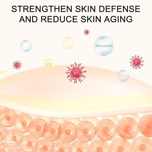 Miniatura 8 de Suero de vitamina C prémium al 20% para la cara con ácido hialurónico, retinol y aminoácidos, aumenta el colágeno de la piel, hidrata y regordeta la