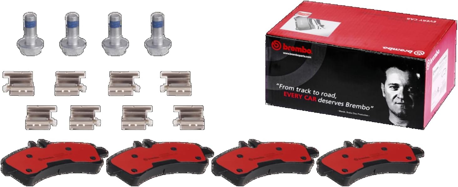 Brembo P50060N Premium Ceramic Rear Disc Brake Pad Set MERCEDES-BENZ/VW OE# 005420742028