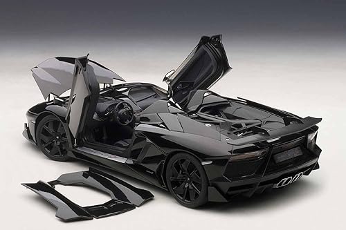 Miniatura 5 de AUTOart 74676 1/18 - Signatura: Lamborghini Aventador J, Negro